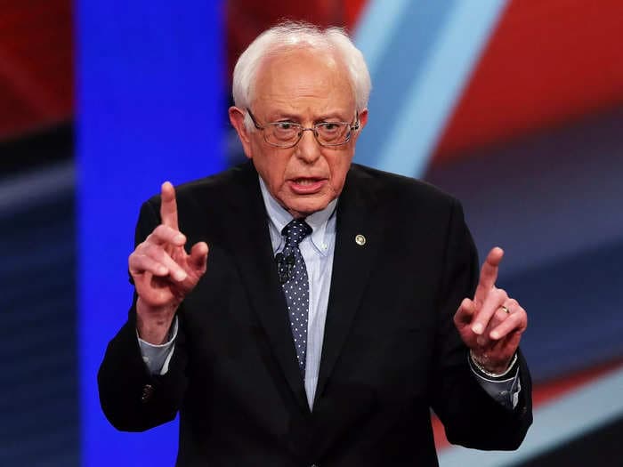 Bernie Sanders sarcastically congratulates billionaires for making America an 'oligarchic form of society'
