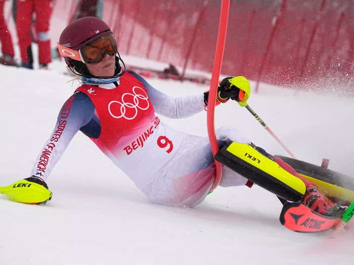 Mikaela Shiffrin said her slalom fall haunted her for days and came back to bite her in her best shot at a gold medal