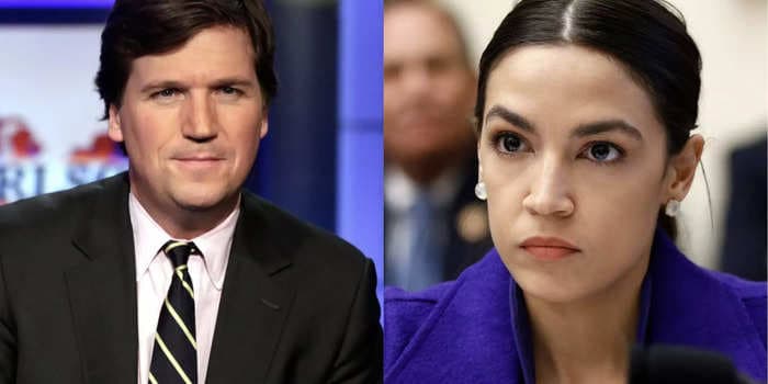 Rep. Alexandria Ocasio-Cortez said Tucker Carlson's on-air fixation with her is 'targeted, libelous harassment'