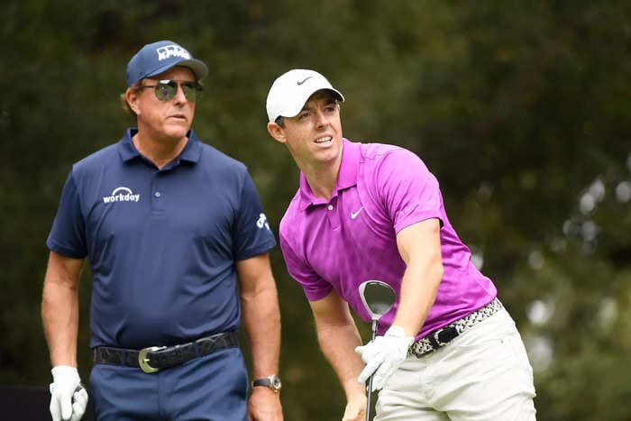 Phil Mickelson's baffling comments on the proposed Saudi-backed golf league were 'naive, selfish, egotistical, ignorant,' Rory McIlroy said