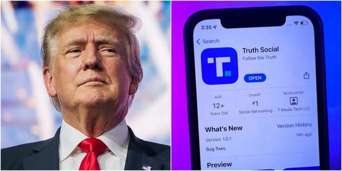 Digital World Acquisition Corp. soars 14% as Trump's Truth Social surges to most downloaded on Apple's app store