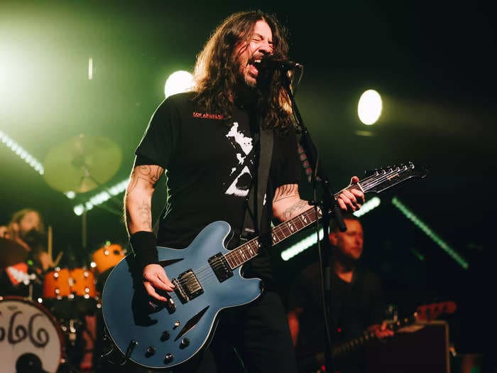 Foo Fighters frontman Dave Grohl says he's 'deaf' and has been 'reading lips for like 20 years'