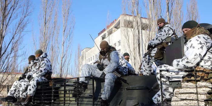 Russian troops seize Chernobyl's remnants after a battle, risking Western efforts to contain one of the world's most radioactive sites