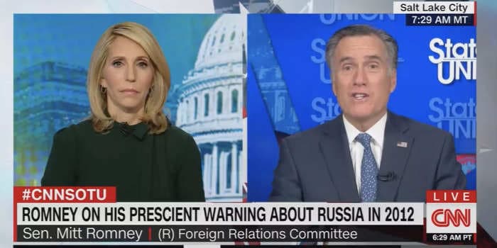 Mitt Romney: Putin is a 'small, evil, feral-eyed man who is trying to shape the world in the image where once again Russia would be an empire'