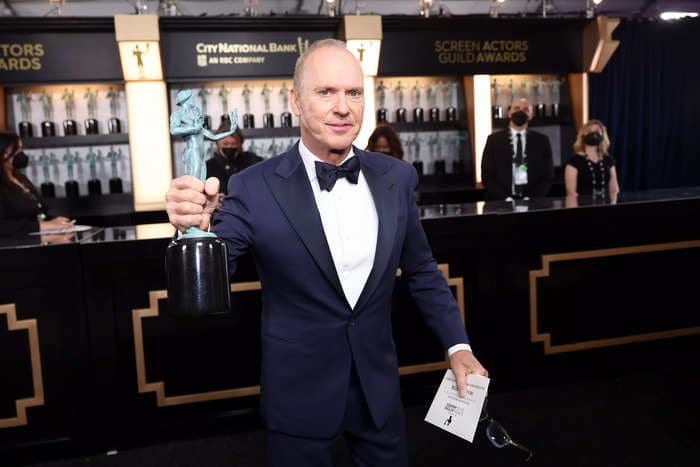 Michael Keaton dedicated his 'Dopesick' SAG Award win to his nephew who died from addiction