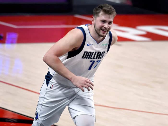 Luka Doncic said incorporating more cardio and weight training into his routine helped him improve his athletic performance