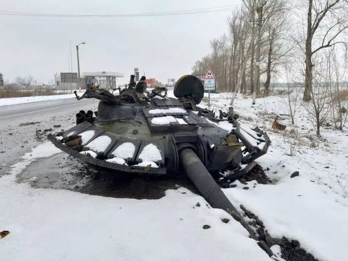 Ukrainian authorities say citizens don't need to declare captured Russian tanks and military equipment for tax purposes