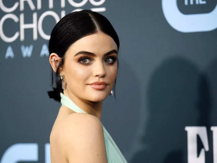 Lucy Hale said special lighting was used when she filmed 'Pretty Little Liars' so viewers couldn't see her acne