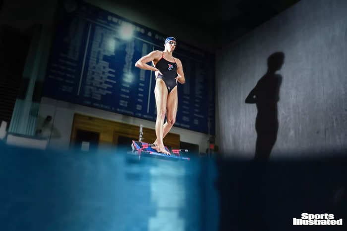 Penn swimmer Lia Thomas offered a simple explanation for why she belongs on the women's team