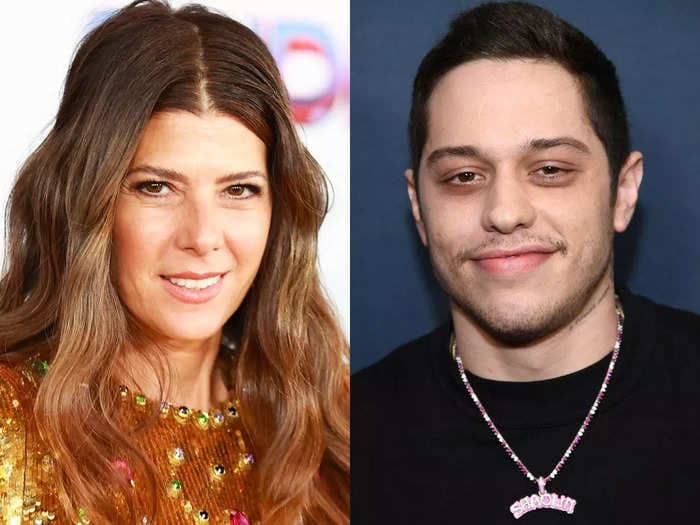 Marisa Tomei says Pete Davidson's looks and personality make for 'almost an irresistible combination'