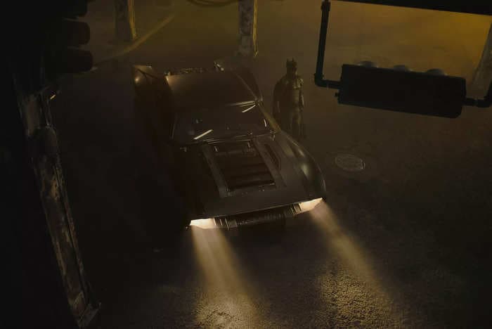 An all-electric Batmobile was created for 'The Batman' to make it look like the car was 'breathing'