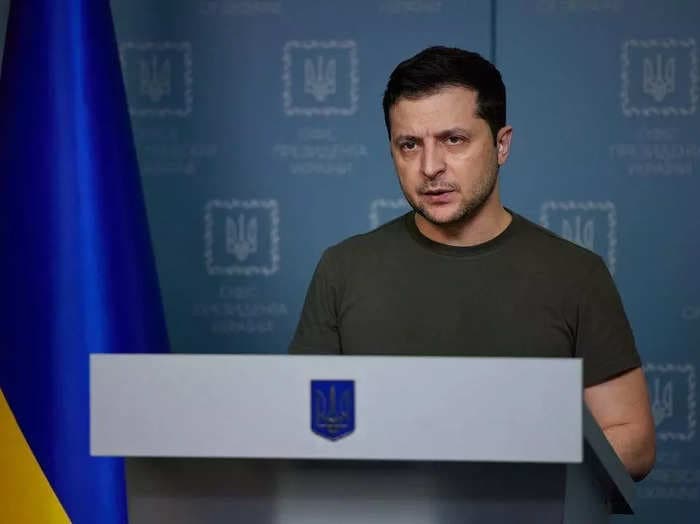 Zelensky urges Ukrainians to 'go on the offensive' in latest video address