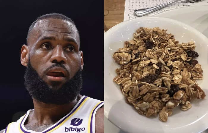 LeBron James' chef shared the recipe to his high-protein, gluten-free granola made with egg whites