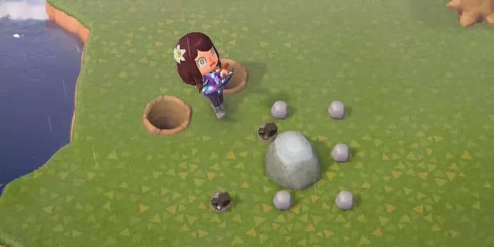 How to quickly get iron nuggets in Animal Crossing: New Horizons