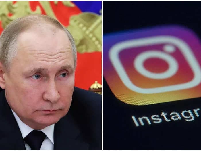 Russia will ban Instagram in the country from March 14, citing 'calls for violence against Russians' on the platform