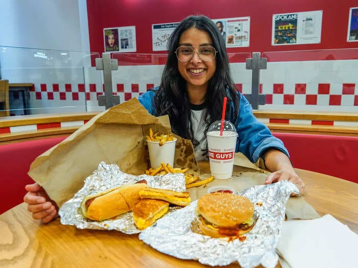 I went behind the scenes at Five Guys to learn how everything is made, from the iconic fries to the smashed burgers