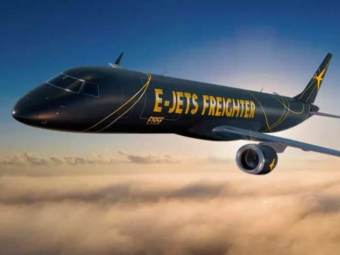 Embraer is entering the cargo jet market by converting 2 of its popular passenger E-jets into freighters &mdash; meet the E190F and E195F