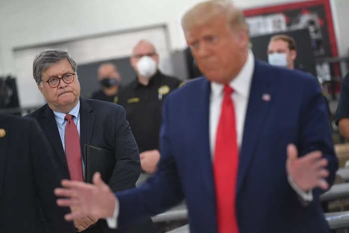 Bill Barr stokes feud with Donald Trump saying he is not 'my idea of a president' because of his 'pettiness' and 'obnoxious behavior'