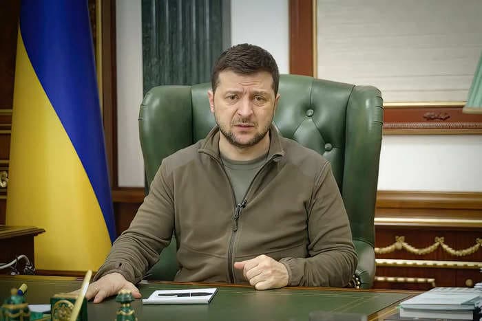 Zelenskyy says 1,300 Ukrainian soldiers have died since Russia invaded