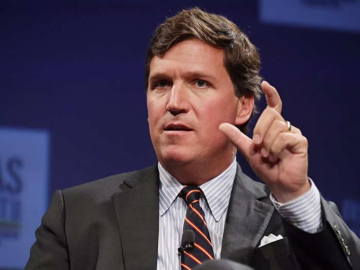 Leaked Kremlin war memo instructs Russian state media to feature Fox News host Tucker Carlson 'as much as possible,' says Mother Jones report