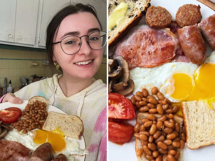 I made a traditional Irish breakfast and while it was a lot of work, it took me back to my Irish roots