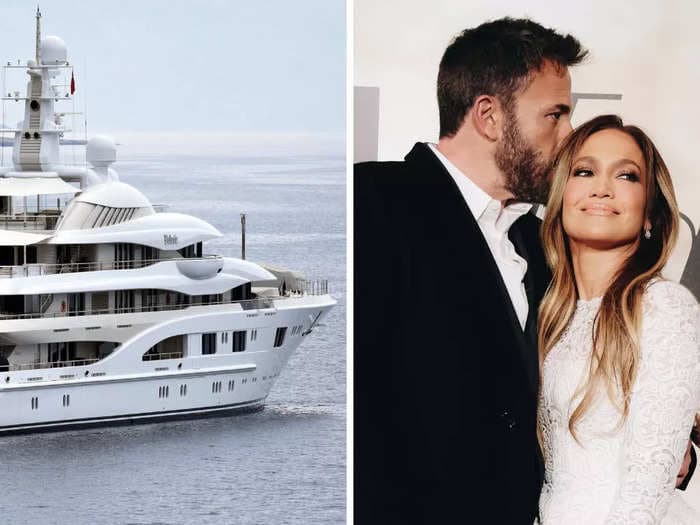 Jennifer Lopez and Ben Affleck appear to have previously sailed on a recently-seized $100 million super-yacht linked to a Russian arms tycoon