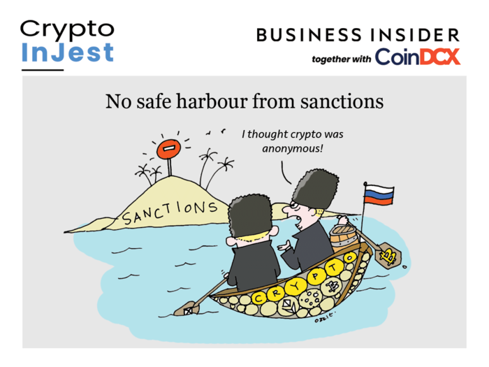 Russian oligarchs and officials are reportedly using crypto to protect millions from sanctions