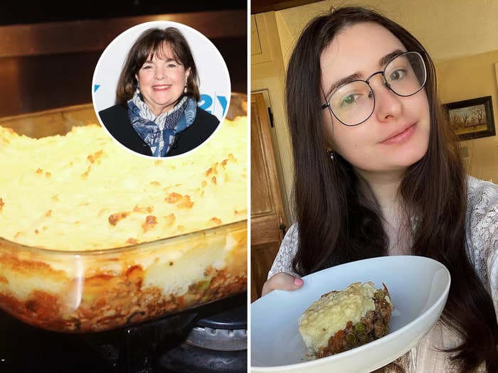I tried Ina Garten's shepherd's pie recipe for St. Patrick's Day, and it was easy and delicious