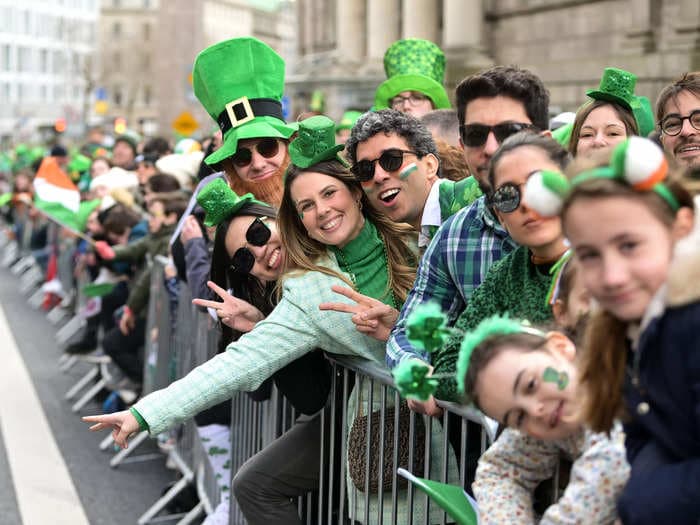 Thousands gather in Dublin as St. Patrick's Day celebrations return for the first time in 3 years