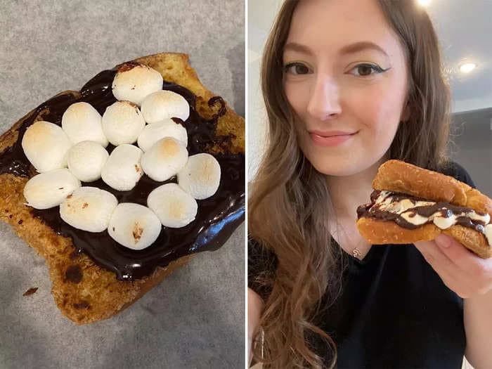 I re-created Disney World's gooey, s'mores-infused French toast, and it's my new favorite dessert