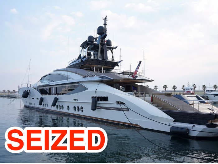 Dozens of sanctioned superyachts seized from Russian oligarchs still hang in limbo, racking up millions in maintenance