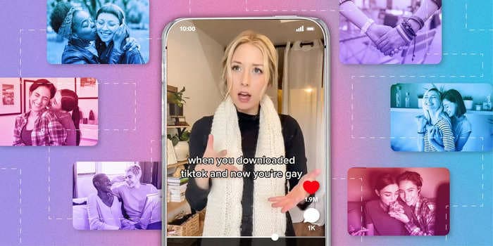 TikTok's algorithm is making women who've only dated men realize they're queer