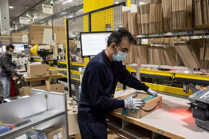 Amazon warehouse workers suffer muscle and joint injuries at a rate 4 times higher than industry peers