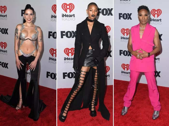 The best and most daring outfits celebrities wore to the iHeartRadio Music Awards 2022