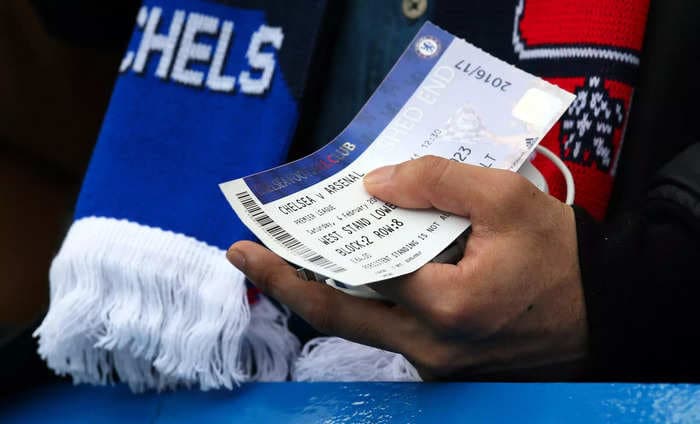 Billionaire Russian oligarch Roman Abramovich's soccer team is allowed to sell tickets again, but he can't make a penny from it