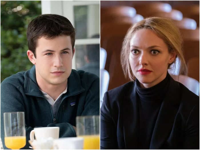 Dylan Minnette says he felt 'awkward and embarrassed' singing to Amanda Seyfried in 'The Dropout'