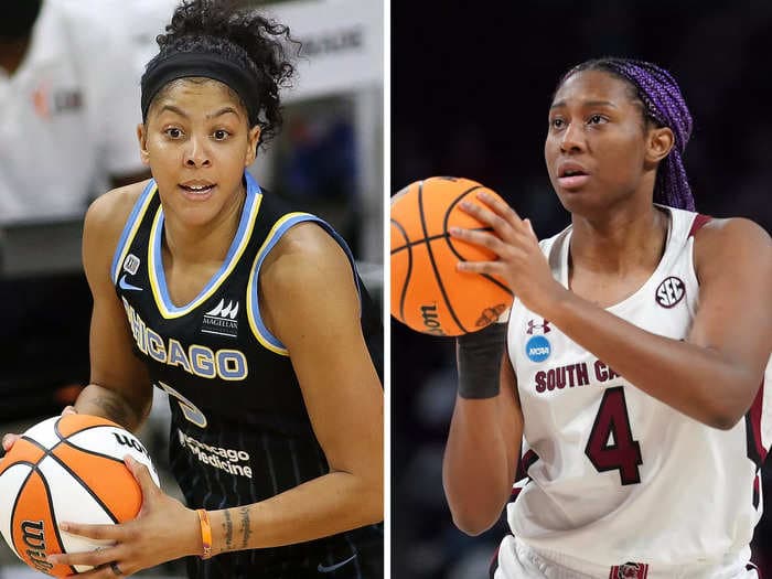 Candace Parker is picking Aliyah Boston over Caitlin Clark for college basketball's Player of the Year