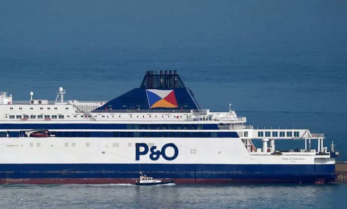 A major ferry company's ship has been detained over failures in crew training, the coastguard says, days after 800 staff members were fired