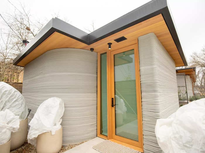 See inside a luxury 350-square-foot 3D-printed tiny home in Austin