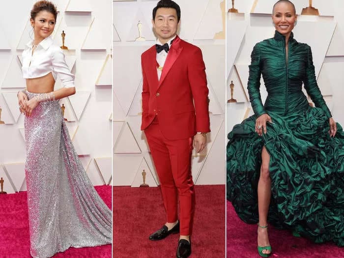 20 of the best-dressed celebrities at the Oscars