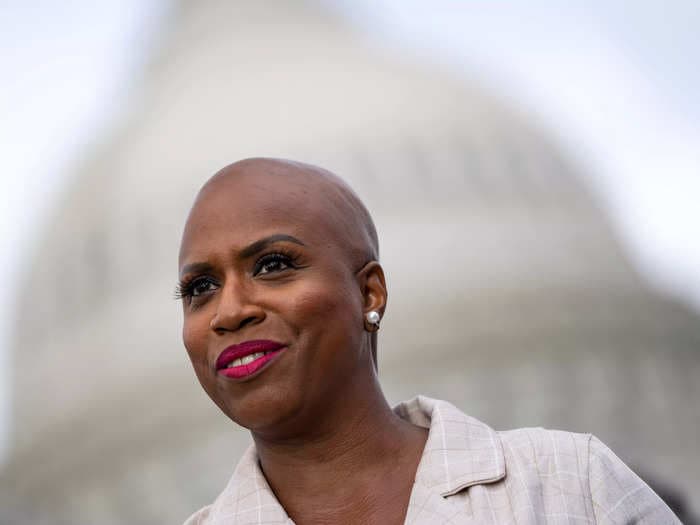 Before Will Smith's slap, Rep. Ayanna Pressley was fighting in Congress for those with alopecia like her and Jada Pinkett Smith