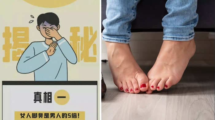 P&G apologizes after sparking outrage with social media post claiming women's feet smell '5 times worse' than men's