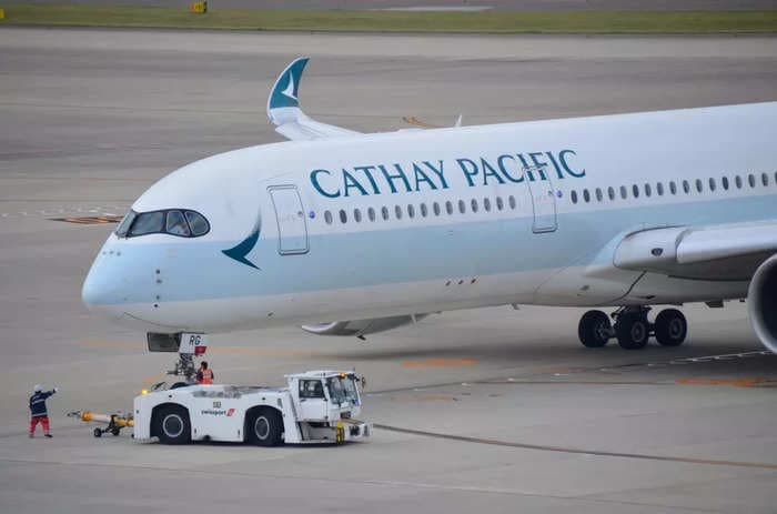 Cathay Pacific is planning the world's longest passenger flight by rerouting its New York-Hong Kong service to avoid Russian airspace, report says