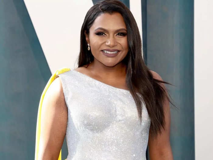 Mindy Kaling joked that she'd stop posting 'thirst traps' after sharing a photo of herself wearing a sheer corset and fishnet skirt