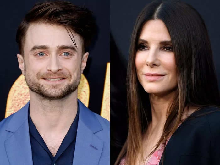 Sandra Bullock jokes that Daniel Radcliffe 'served as HR' while she was filming sexy scenes in 'The Lost City'