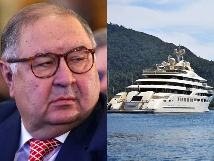 French authorities froze the ownership of 2 helicopters linked to Russian oligarch Alisher Usmanov, report says