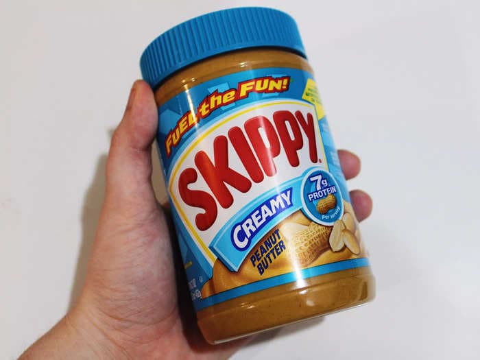 Skippy is recalling 161,692 pounds of peanut butter that might contain small stainless steel fragments