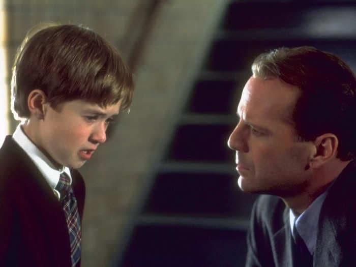 Haley Joel Osment reacts to the news of his 'Sixth Sense' costar Bruce Willis' aphasia diagnosis and retirement from acting