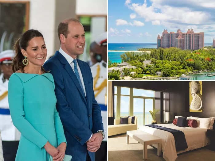 Inside the lavish penthouse suite in the Bahamas where Prince William and Kate Middleton closed out their controversial royal tour