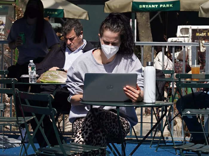 New Yorkers love working from their shoebox apartments